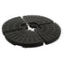 Sand or Water Filled Parasol Base - Black